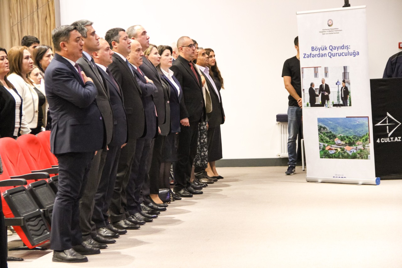 Cəbrayılda "Bura mənim evimdir" filminin təqdimatı keçirilib - FOTOLAR